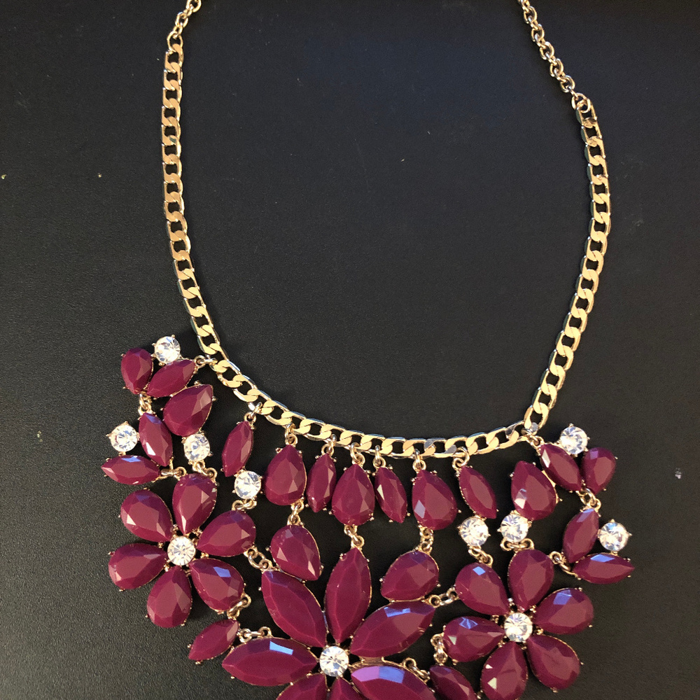 Floral Statement Necklace